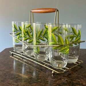 MCM Vintage Glasses and carrier